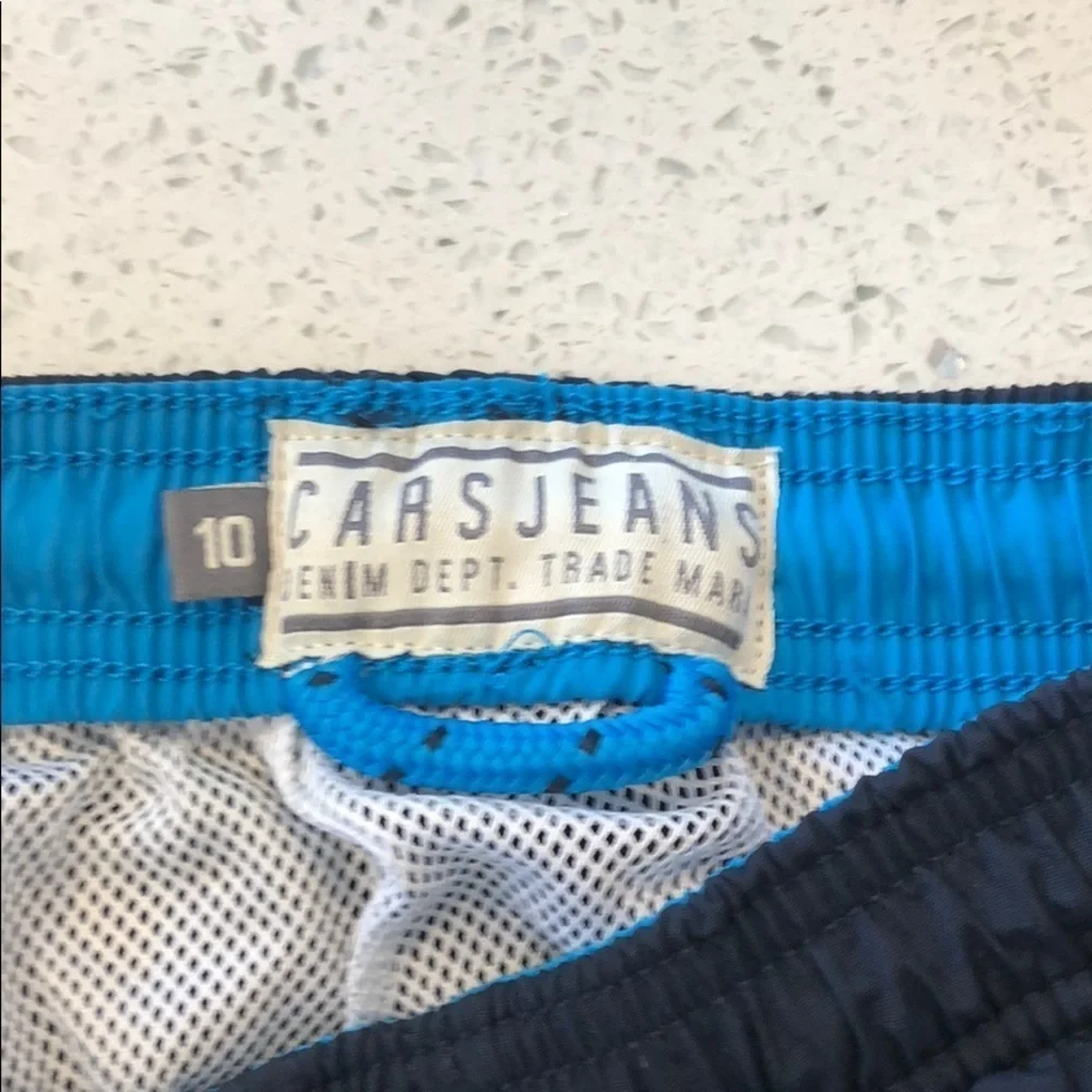Cars Jeans boys swim trunks sz10